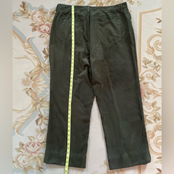 Deep green Venezia jeans, size 18/18Petite. - Picture 3 of 7